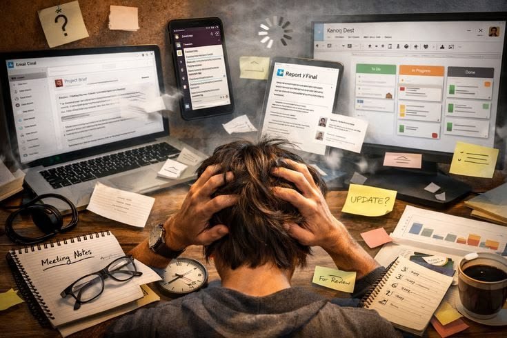 O Custo Oculto das Microdistrações no Cérebro de Executivos e Líderes