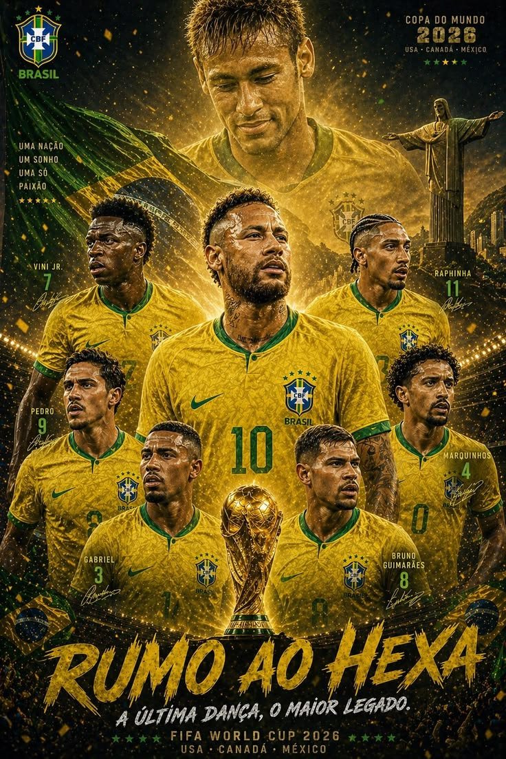 Neymar selecao brasileira copa 2026 - preparacao mental lideranca