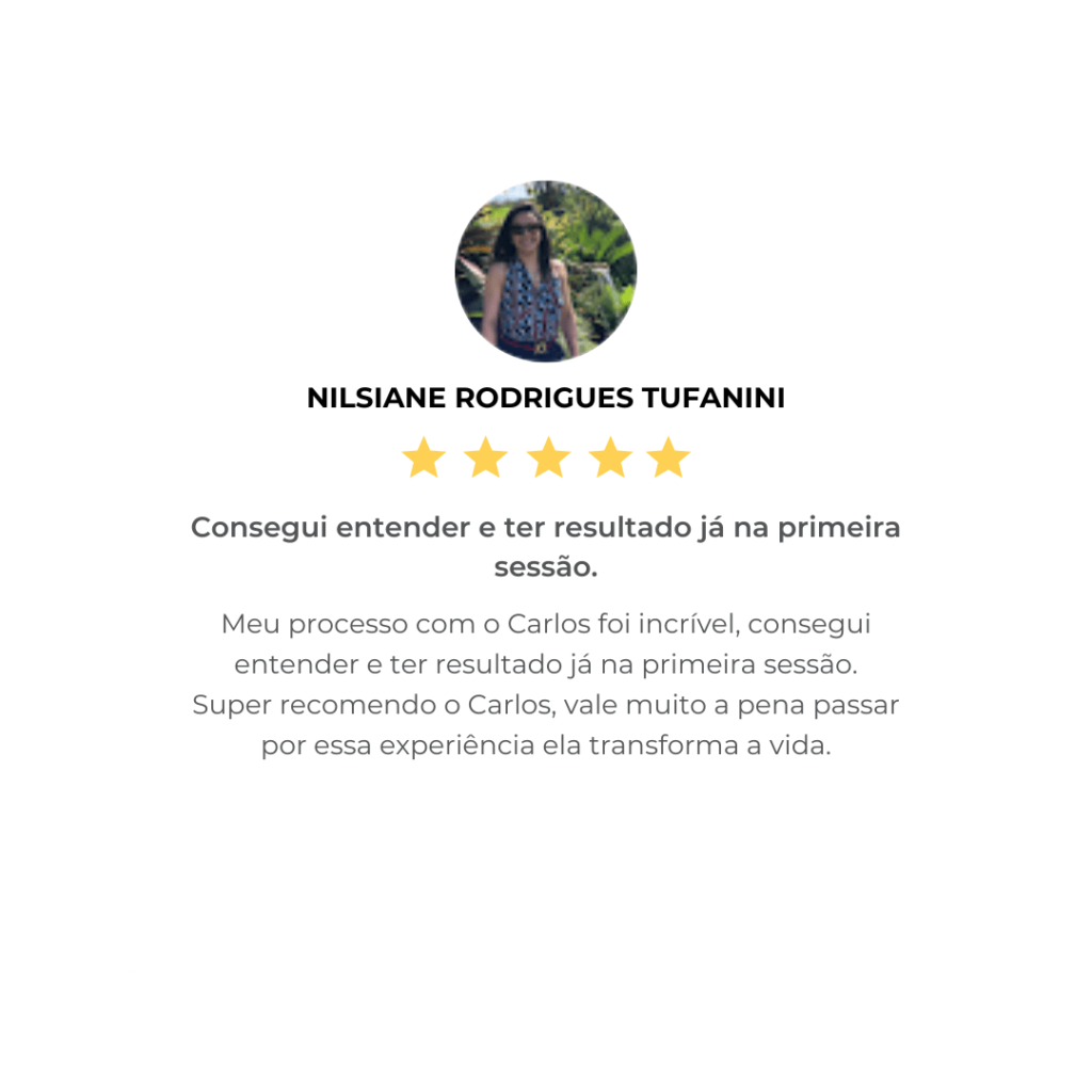 Depoimento Carlos Homem Hipnoterapeuta 11